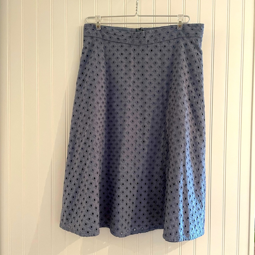 Loft Eyelet skirt~~size 8